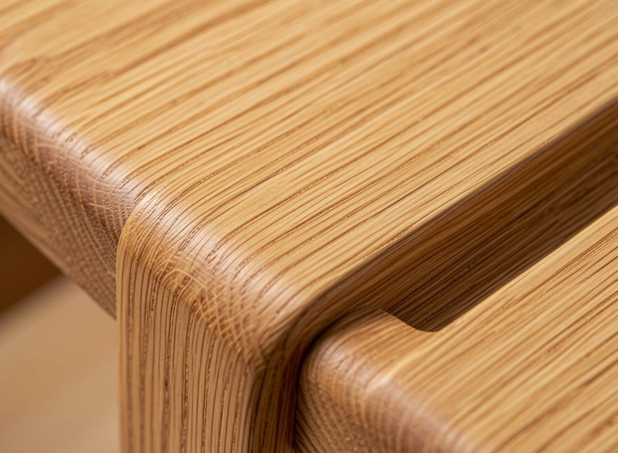 Oak wood grain
