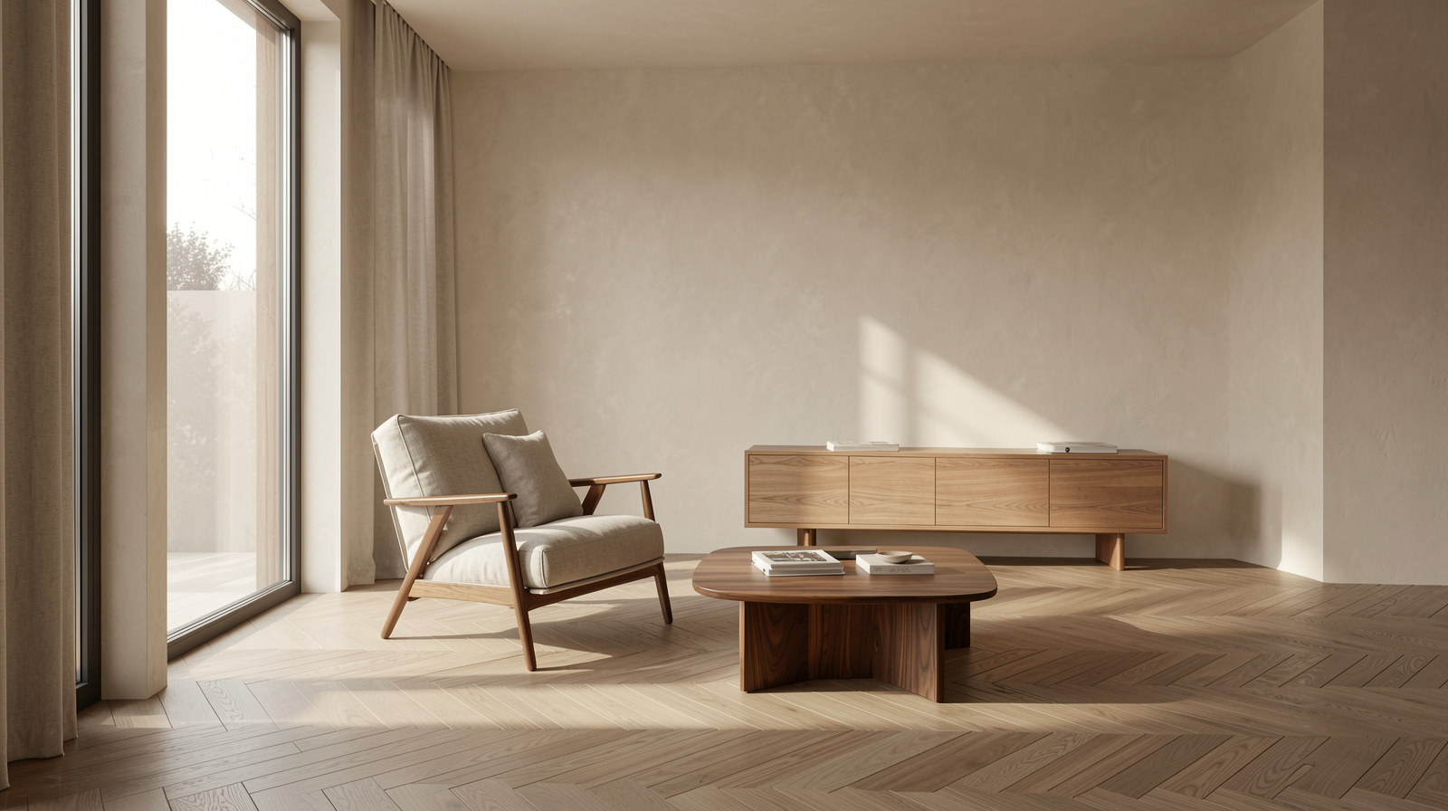 Contemporary Scandinavian interior